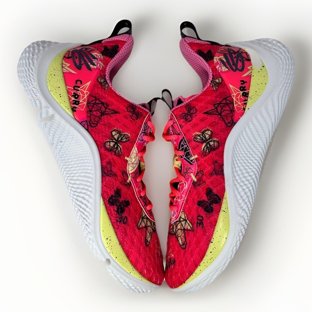 Under Armour Curry Flow 10 "Girl Dad" Pink Basketball Shoes Men's Size 11 NWOB